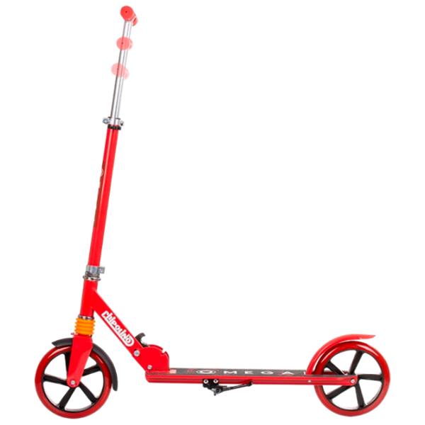 Trotinetă pentru copii cu două roți Chipolino Omega (DSOME0233RE) 100 kg/ Red photo 3