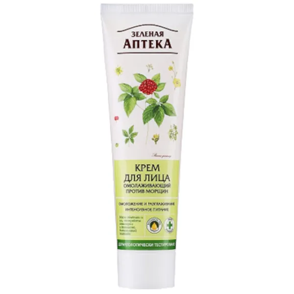 Cremă pentru față ЗЕЛЁНАЯ АПТЕКА Intinerire Toate tipurile/ 100 ml photo 1 Cremă pentru față ЗЕЛЁНАЯ АПТЕКА Intinerire Toate tipurile/ 100 ml photo 1