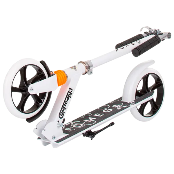 Детский двухколёсный самокат Chipolino Omega (DSOME0235WH) 100 кг/ Белый photo 4 Детский двухколёсный самокат Chipolino Omega (DSOME0235WH) 100 кг/ Белый photo 4