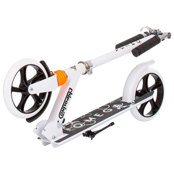 Детский двухколёсный самокат Chipolino Omega (DSOME0235WH) 100 кг/ Белый photo 4 Детский двухколёсный самокат Chipolino Omega (DSOME0235WH) 100 кг/ Белый photo 4
