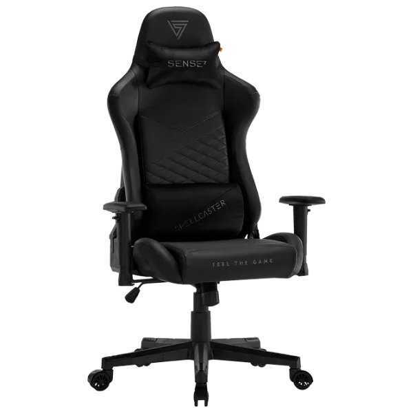 Scaun Gaming SENSE7 Spellcaster Senshi Edition XL Black Black photo 1