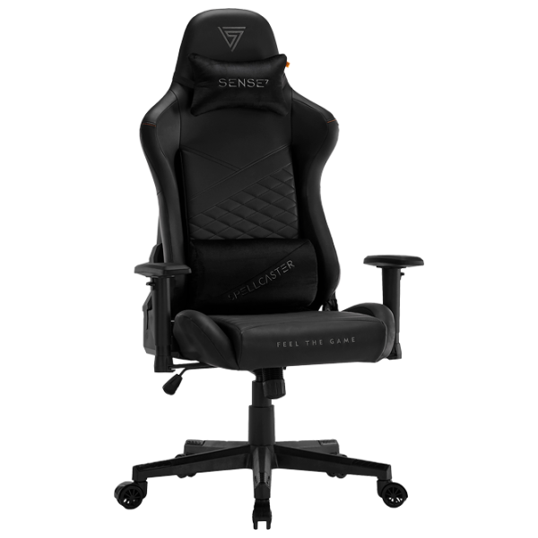 Scaun Gaming SENSE7 Spellcaster Senshi Edition XL Black Black photo 1