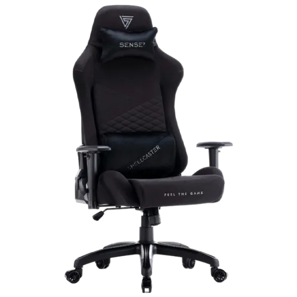 Scaun Gaming SENSE7 Spellcaster Senshi Edition XL Fabric Black Black photo 1