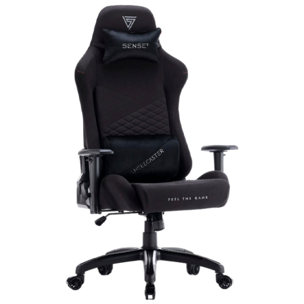Scaun Gaming SENSE7 Spellcaster Senshi Edition XL Fabric Black Black photo 1