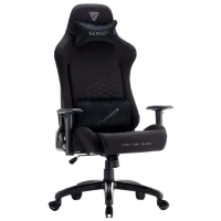 Игровое кресло SENSE7 Spellcaster Senshi Edition XL Fabric Черный Черный