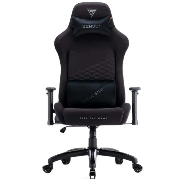 Scaun Gaming SENSE7 Spellcaster Senshi Edition XL Fabric Black Black photo 2