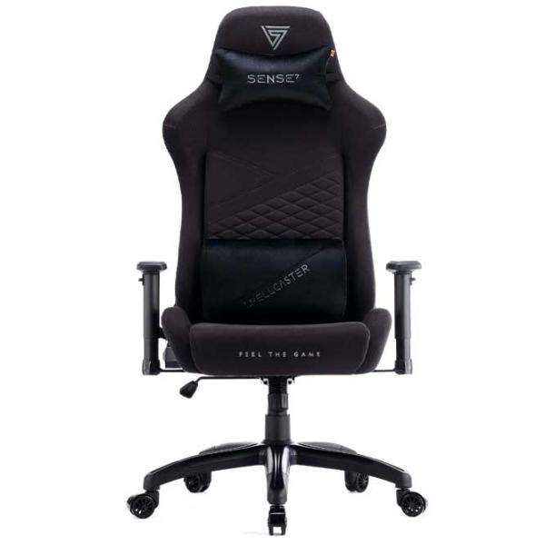 Scaun Gaming SENSE7 Spellcaster Senshi Edition XL Fabric Black Black photo 2