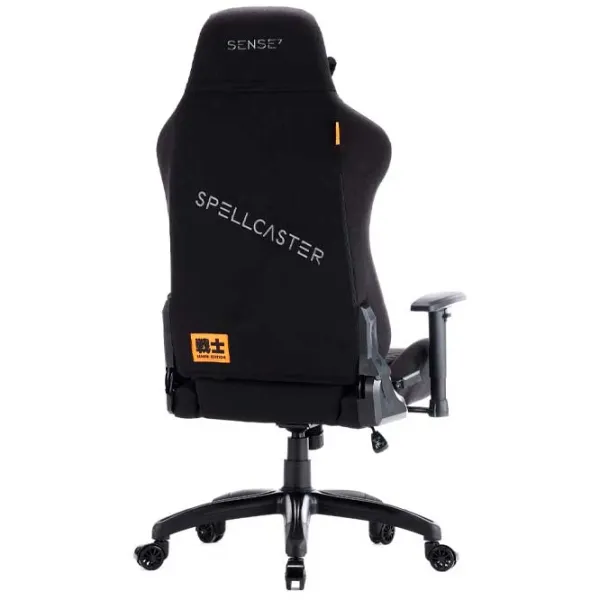 Scaun Gaming SENSE7 Spellcaster Senshi Edition XL Fabric Black Black photo 4