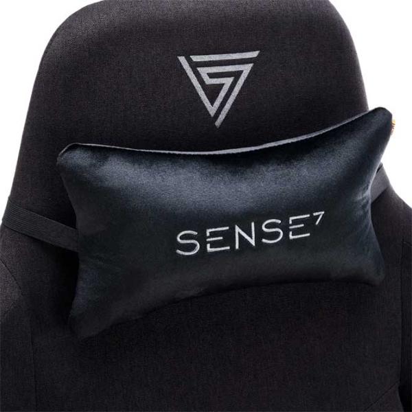 Scaun Gaming SENSE7 Spellcaster Senshi Edition XL Fabric Black Black photo 5