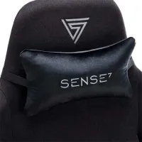 Scaun Gaming SENSE7 Spellcaster Senshi Edition XL Fabric Black Black photo 5