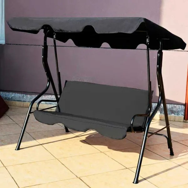 Leagăn de grădină Costway OP70491BK (5676134) Black/ 240 kg photo 5 Leagăn de grădină Costway OP70491BK (5676134) Black/ 240 kg photo 5