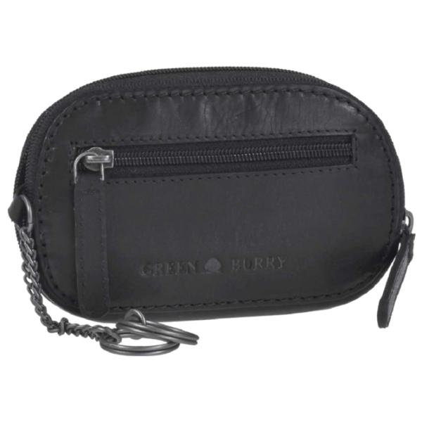 Husă pentru chei Unisex Green Burry 1125-20 Piele naturală/ Black photo 2 Husă pentru chei Unisex Green Burry 1125-20 Piele naturală/ Black photo 2