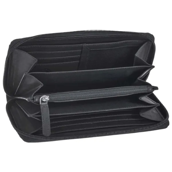 Portmoneu pentru bărbați Green Burry RFID 1127-20 Piele naturală/ Black photo 3 Portmoneu pentru bărbați Green Burry RFID 1127-20 Piele naturală/ Black photo 3