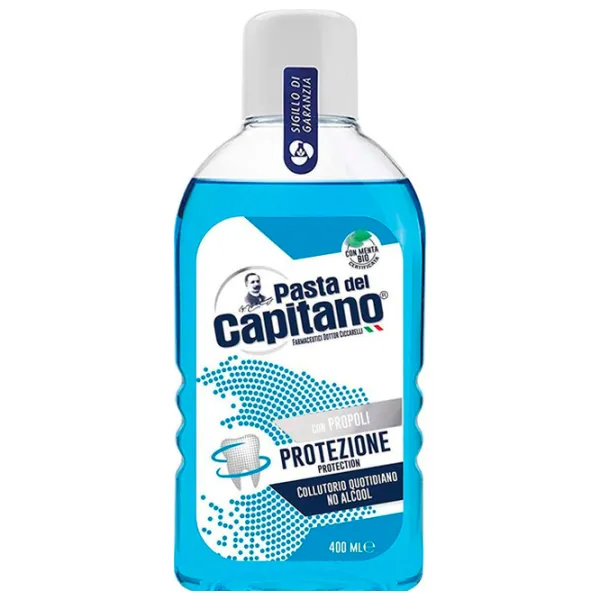 Ополаскиватели для рта Pasta del Capitano Protection 400 мл photo 1 Ополаскиватели для рта Pasta del Capitano Protection 400 мл photo 1