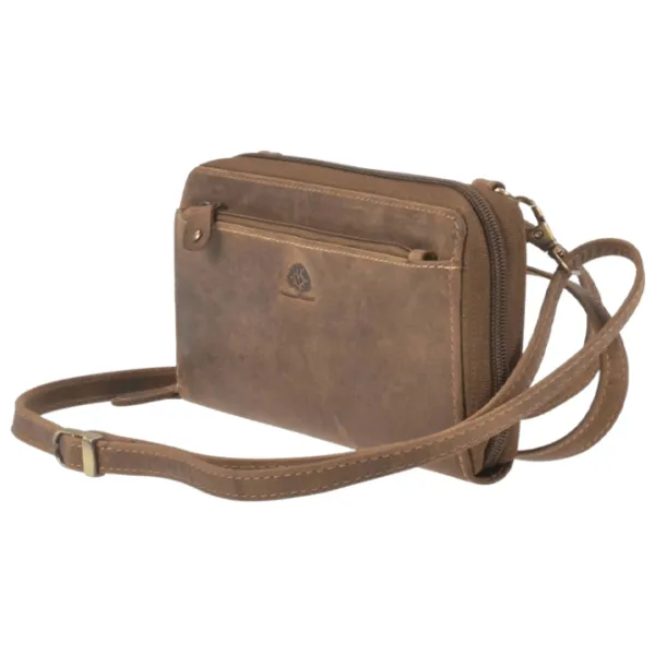 Portmoneu de umăr pentru bărbați Green Burry Vintage 1552-25 Piele naturală/ Brown photo 2 Portmoneu de umăr pentru bărbați Green Burry Vintage 1552-25 Piele naturală/ Brown photo 2
