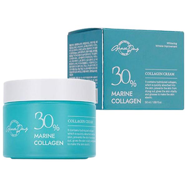 Cremă pentru față Grace Day Marine Collagen Toate tipurile/ 50 ml photo 1