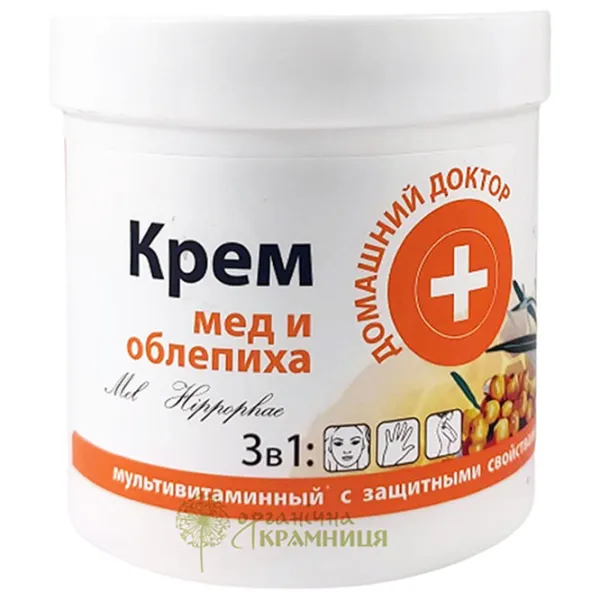 Крем для лица Home Doctor Мед/ облепиха Все типы/ 250 мл photo 1 Крем для лица Home Doctor Мед/ облепиха Все типы/ 250 мл photo 1