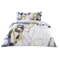 Постельное бельё Tac Genc Moda Feur Lila 2 Pанфорс