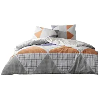 Постельное бельё Tac Genc Moda Jagger Kahverengi 2 Pанфорс