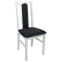 Кухонный стул Drewmix Bos 7 24B Ткань/ Белый Серый