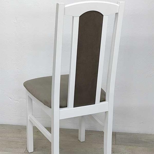 Кухонный стул Drewmix Bos 7 27B Ткань/ Белый Темно-серый photo 3 Кухонный стул Drewmix Bos 7 27B Ткань/ Белый Темно-серый photo 3