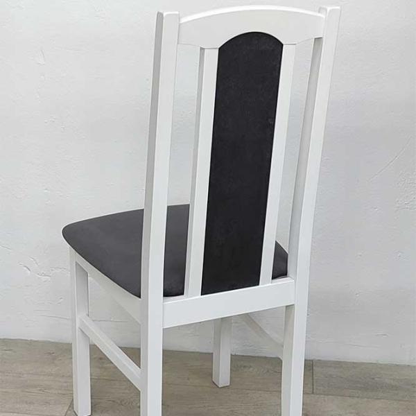 Scaun de bucătărie Drewmix Bos 7 28B Stofă/ White Black photo 3 Scaun de bucătărie Drewmix Bos 7 28B Stofă/ White Black photo 3