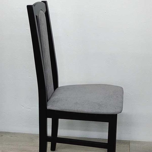 Scaun de bucătărie Drewmix Bos 7 1B Stofă/ Wenge Gray photo 2 Scaun de bucătărie Drewmix Bos 7 1B Stofă/ Wenge Gray photo 2