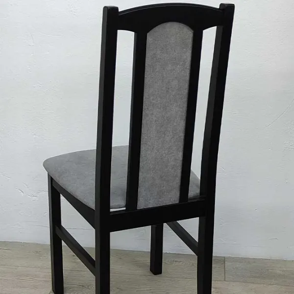 Scaun de bucătărie Drewmix Bos 7 1B Stofă/ Wenge Gray photo 3 Scaun de bucătărie Drewmix Bos 7 1B Stofă/ Wenge Gray photo 3
