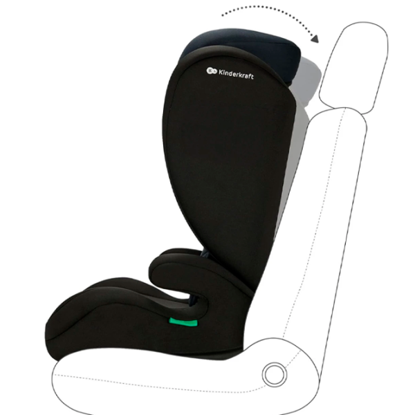 Scaun auto KinderKraft I-Spark i-Size 3 ani - 12 ani/ 36 kg/ Black photo 5