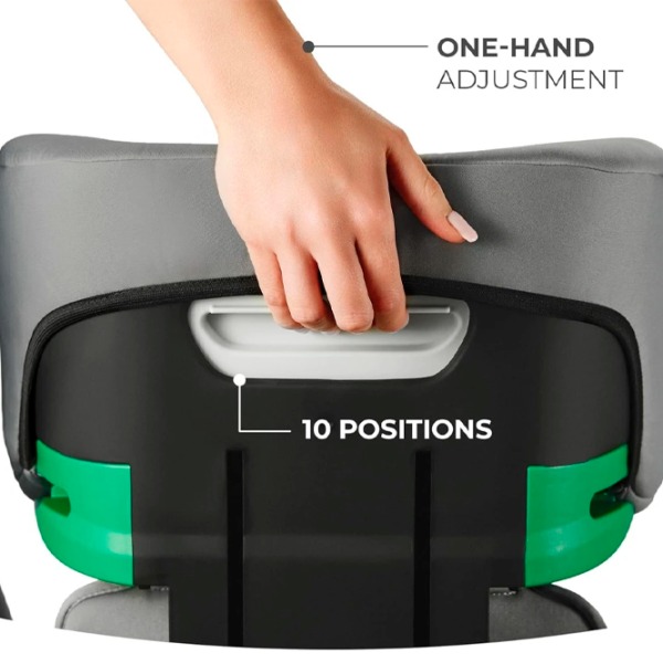 Scaun auto KinderKraft I-Spark i-Size 3 ani - 12 ani/ 36 kg/ Green photo 6