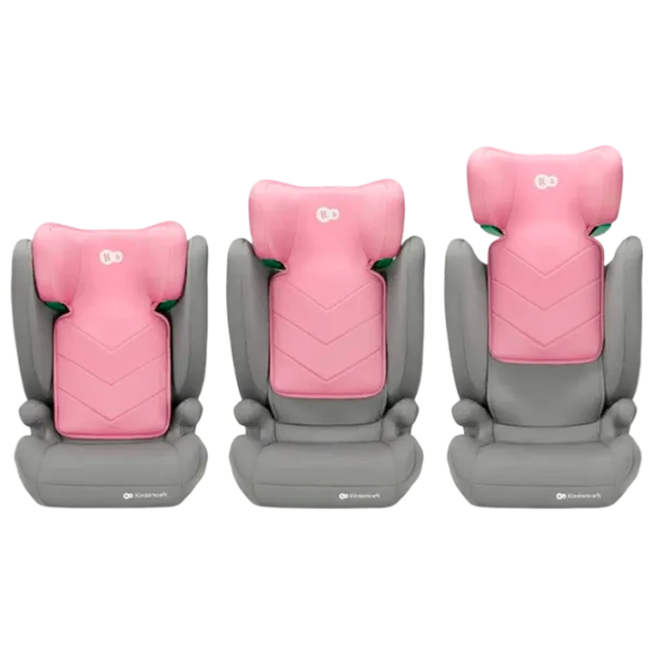 Scaun auto KinderKraft I-Spark i-Size 3 ani - 12 ani/ 36 kg/ Pink photo 2