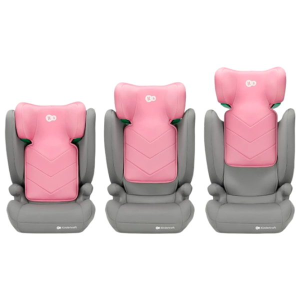 Scaun auto KinderKraft I-Spark i-Size 3 ani - 12 ani/ 36 kg/ Pink photo 2