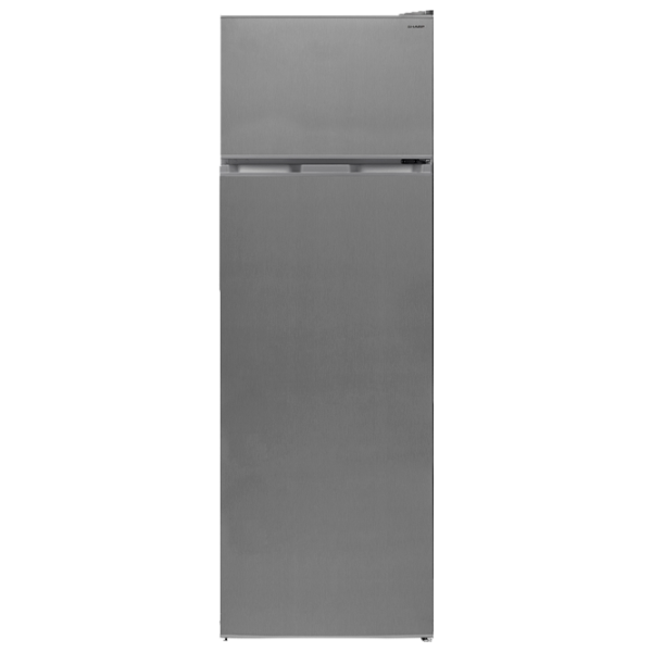Холодильник SHARP SJ-TB03ITXLF-EU с верхней морозильной камерой 243 л / 160 cm / Серебряный photo 1