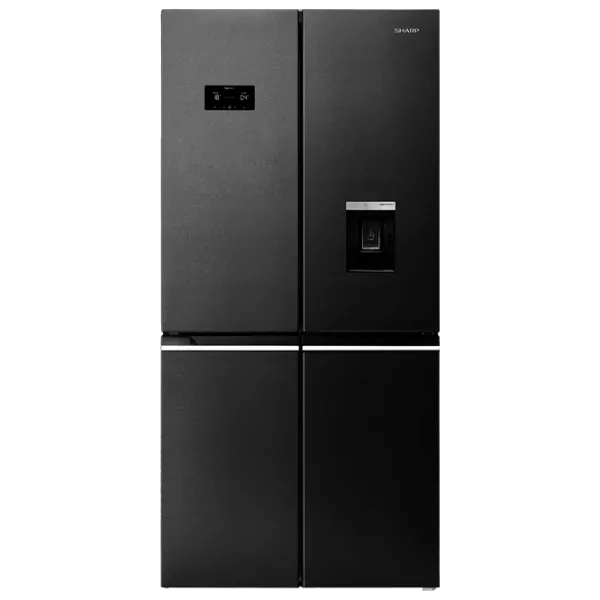 Frigider SHARP SJ-NFA25IHDAE-EU Side by Side 488 l / 179 cm / Black photo 1
