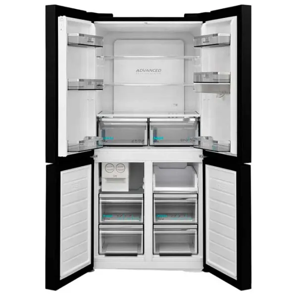 Frigider SHARP SJ-NFA25IHDAE-EU Side by Side 488 l / 179 cm / Black photo 2