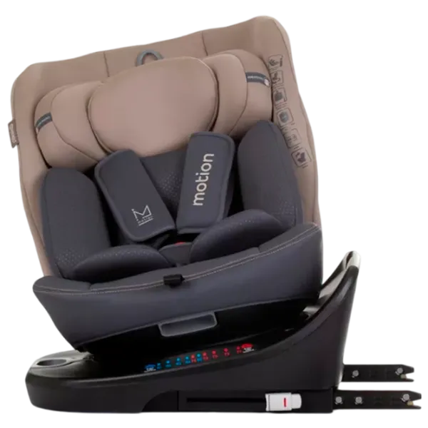 Детское автокресло Chipolino Motion 360 I-size  0 месяцев - 12 лет / 36 кг / Бежевый photo 6 Детское автокресло Chipolino Motion 360 I-size  0 месяцев - 12 лет / 36 кг / Бежевый photo 6