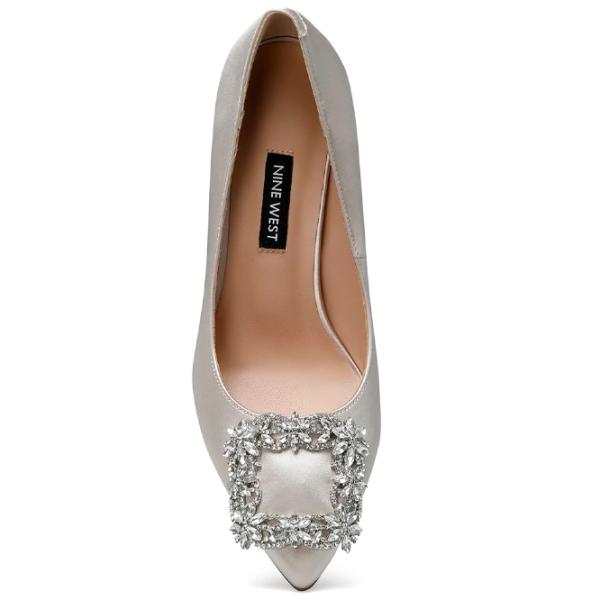 Pantofi pentru femei Nine West TROV 2FX 37/ Silver photo 5 Pantofi pentru femei Nine West TROV 2FX 37/ Silver photo 5