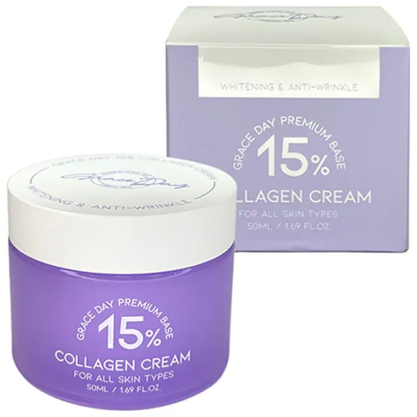 Cremă pentru față Grace Day Collagen Toate tipurile/ 50 ml photo 1