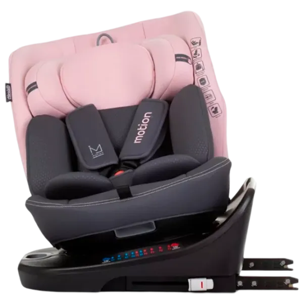 Детское автокресло Chipolino Motion 360 I-size  0 месяцев - 12 лет / 36 кг / Розовый photo 6 Детское автокресло Chipolino Motion 360 I-size  0 месяцев - 12 лет / 36 кг / Розовый photo 6