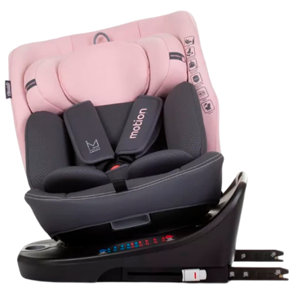 Детское автокресло Chipolino Motion 360 I-size  0 месяцев - 12 лет / 36 кг / Розовый photo 6 Детское автокресло Chipolino Motion 360 I-size  0 месяцев - 12 лет / 36 кг / Розовый photo 6