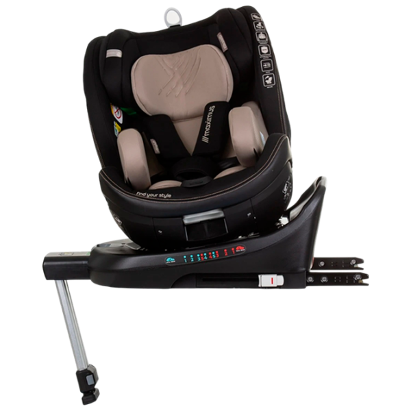 Детское автокресло Chipolino Maximus 360 I-size  0 месяцев - 12 лет / 36 кг / Бежевый photo 5