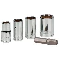 Set de capete tubulare KWB K105000 25 mm