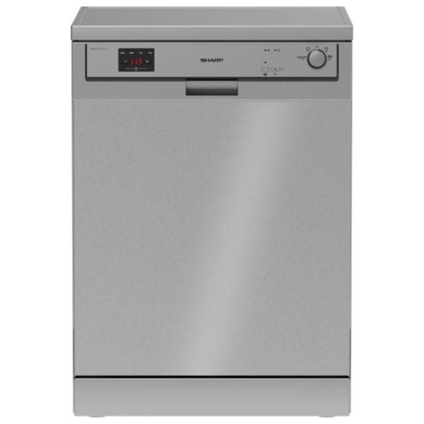 Посудомоечная машина SHARP QWHX13F47EIEU Полногабаритная / Нержавеющая сталь photo 1
