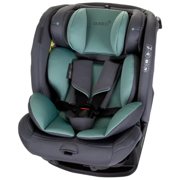 Scaun auto Chipolino Aviato I-size  0 luni - 12 ani / 36 kg / Green photo 6 Scaun auto Chipolino Aviato I-size  0 luni - 12 ani / 36 kg / Green photo 6