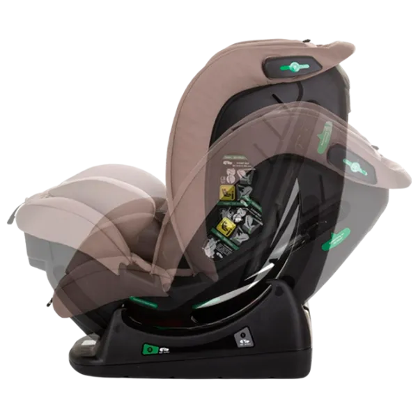 Детское автокресло Chipolino Aviato I-size  0 месяцев - 12 лет / 36 кг / Бежевый photo 6