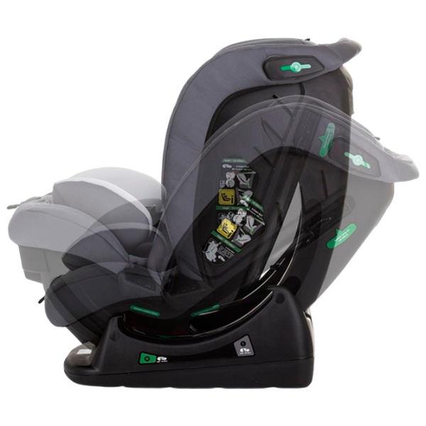 Scaun auto Chipolino Aviato I-size  0 luni - 12 ani / 36 kg / Gray photo 5 Scaun auto Chipolino Aviato I-size  0 luni - 12 ani / 36 kg / Gray photo 5