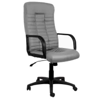 Офисное кресло Nowy Styl BOSS KD Искусственная кожа/ Серый