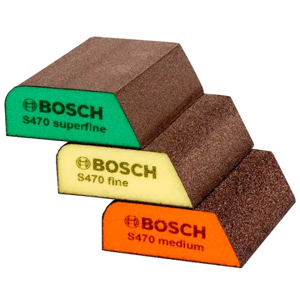 Губка абразивная Bosch S470 Универсальное photo 1