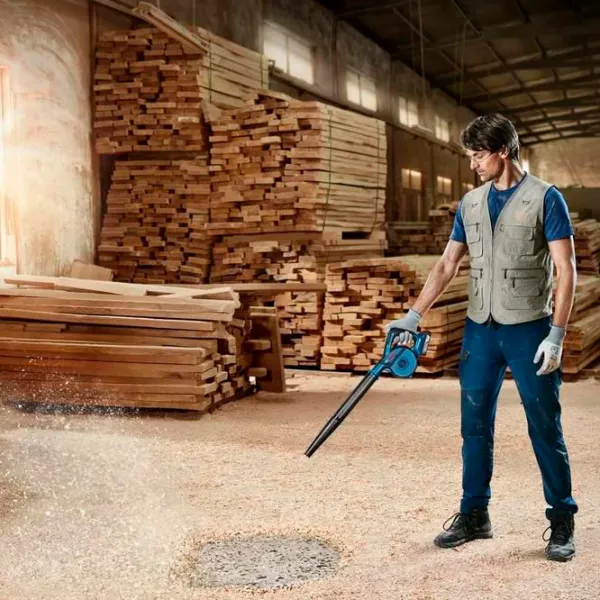 Воздуходувка Bosch B06019F5100 Синий photo 5