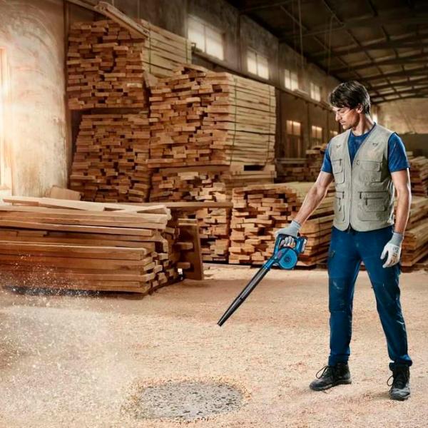 Воздуходувка Bosch B06019F5100 Синий photo 5